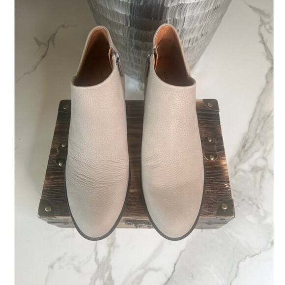 Lucky Brand Ballita Heeled Booties in Taupe - Picture 2 of 9